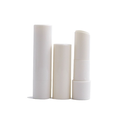 DOPACK Glossy White 3.5g Lip Balm Stick with Soft Touch Screen Printing