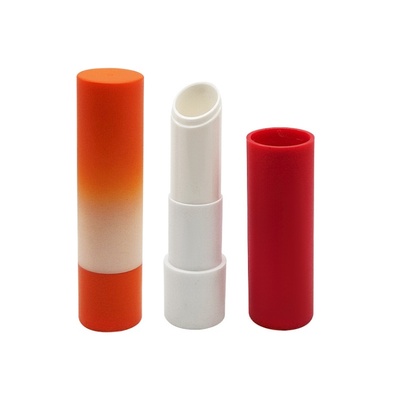 3.5g Custom Recyclable PP Lip Balm Stick with Slanted-mouth