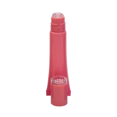 Cosmetic Lip Balm Tube With Silicone Applicator For Lip Care