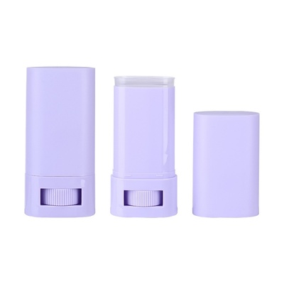 Factory Custom Recyclable PP Oval Deodorant Stick Container