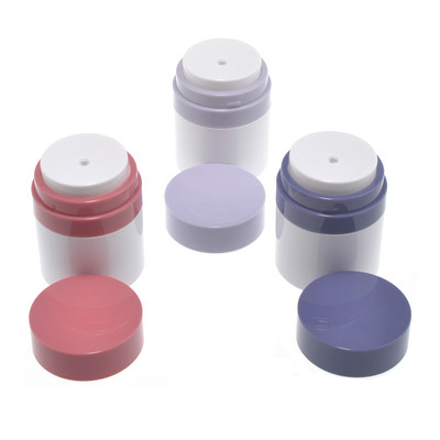 Acrylic Airless Pump Facial Cream Jar AJ06