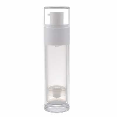 Customized Skincare Clear Acrylic Airless Pump Bottle AB11