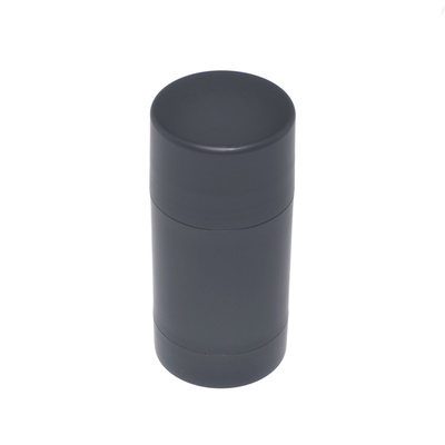 Recyclable PP Custom Matte Black Deodorant Container DC08
