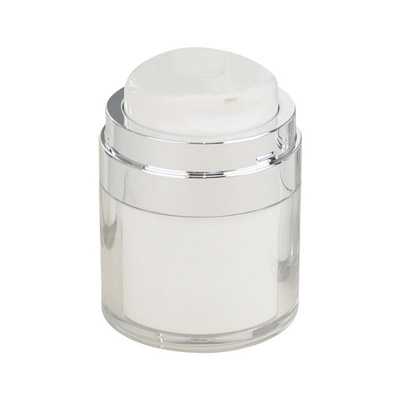 Empty Skincare Airless Pump Cream Jar Packaging