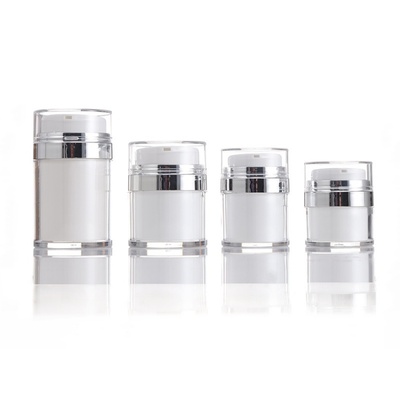 Airless Pump Cream Jar Skincare Packaging