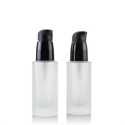 Custom Makeup Foundation Glass Lotion Bottle