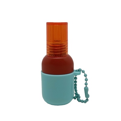 Cute Kettle-shaped Lip Gloss Tube Packaging With Key Chain