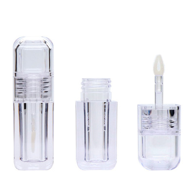 Cosmetic Square Lip Gloss Tube For Makeup Packaging
