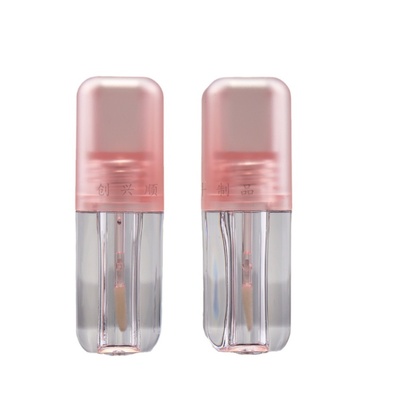 A New Cosmetic Square Lip Gloss Bottle Packaging