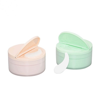 Cosmetic Unique Refill Recycle Jar With Spatula For Body Scrub Cleansing Balm