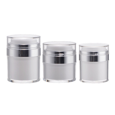China Factory Acrylic Airless Pump Moisturizer Cream Jar AJ02