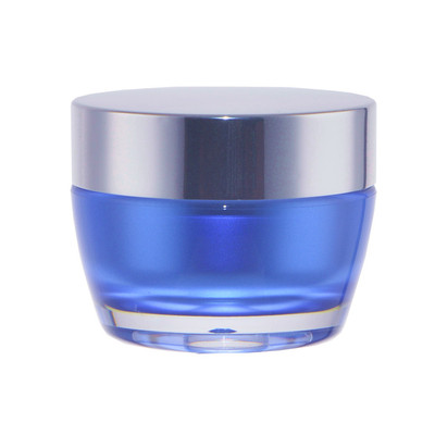 Luxury Acrylic Double Wall Cream Jar with ALU cap AJ31