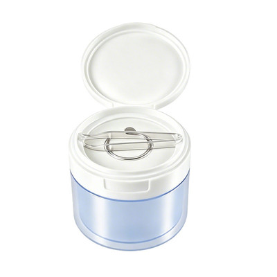 250ml Factory Custom Plastic PET Cotton Toner Pad with Tweezers