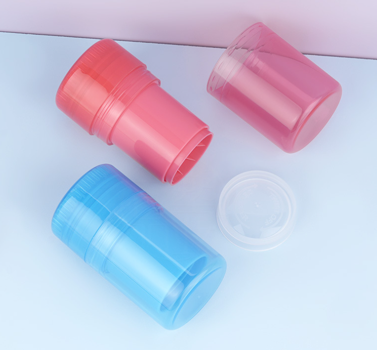 Functional Makeup Packaging 15g 6g MONO Material PP Multi-functional Cosmetic Stick For Makeup ...