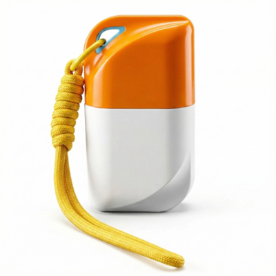 40ml New Sunscreen Squeeze PE Bottle with Key Chain Rope For Sunblock Cream